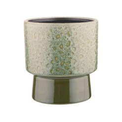 Butlers 21 Blumentopf Ø15cm GREENERY In Grün