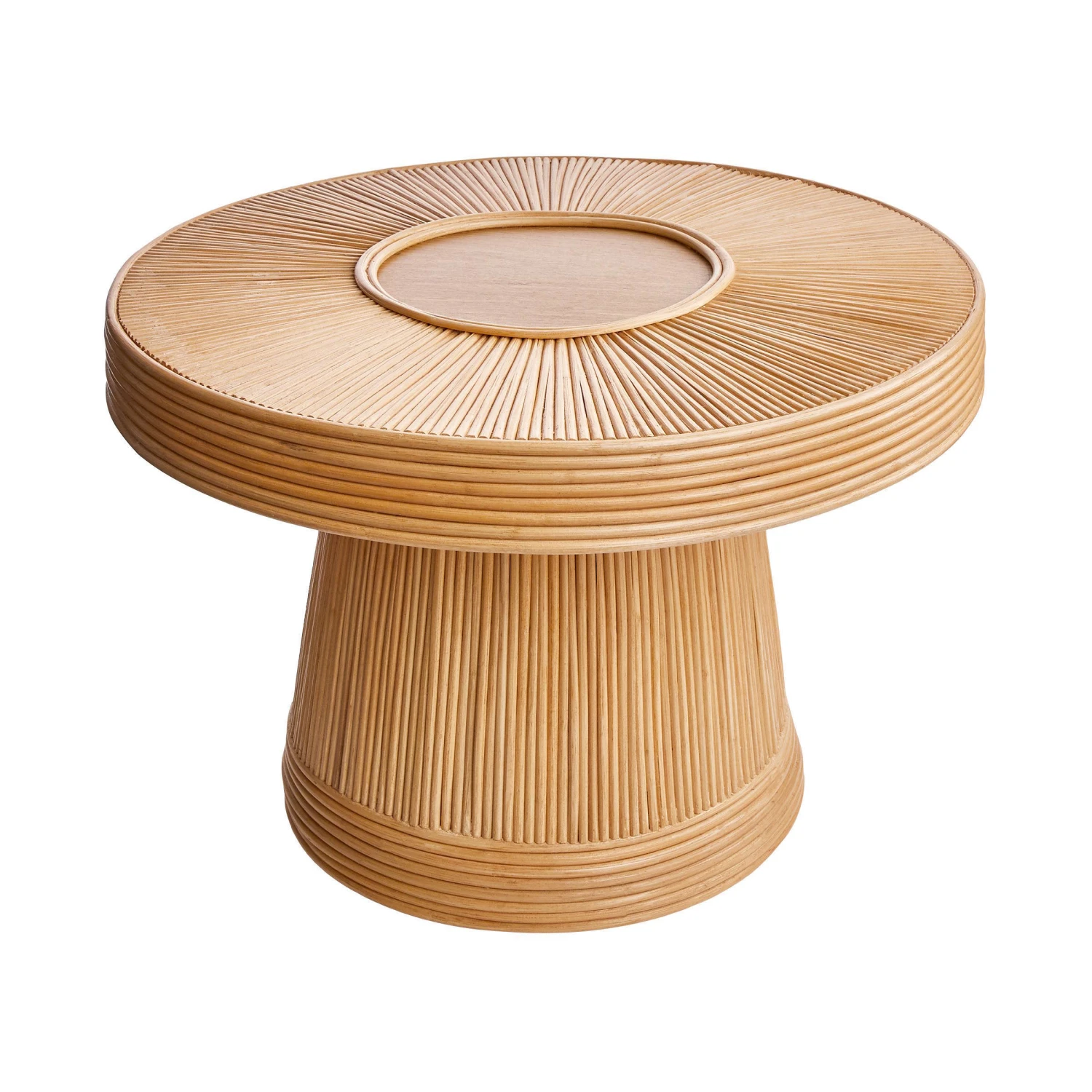 Couchtisch Rattan BOHO LOUNGE In Natur 1 Couchtisch Rattan BOHO LOUNGE In Natur