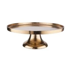 Butlers 49 Deko-Teller Mit Fuß Ø50cm BANQUET In Gold