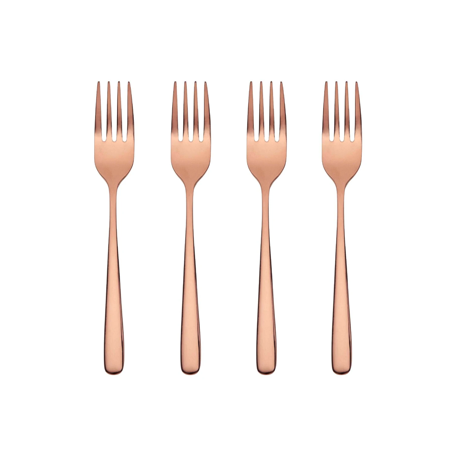 Kuchengabeln 4er-Set QUEENS In Roségold 1 Kuchengabeln 4er-Set QUEENS In Roségold