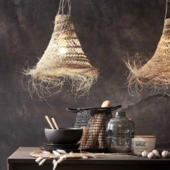 Butlers -Butlers butlers lampenschirm hohe 40cm bomas in natur 1