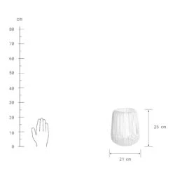 Laterne Höhe 25cm COCOON In Weiß 9 Laterne Höhe 25cm COCOON In Weiß -Butlers butlers laterne hohe 25cm cocoon in weiss 3