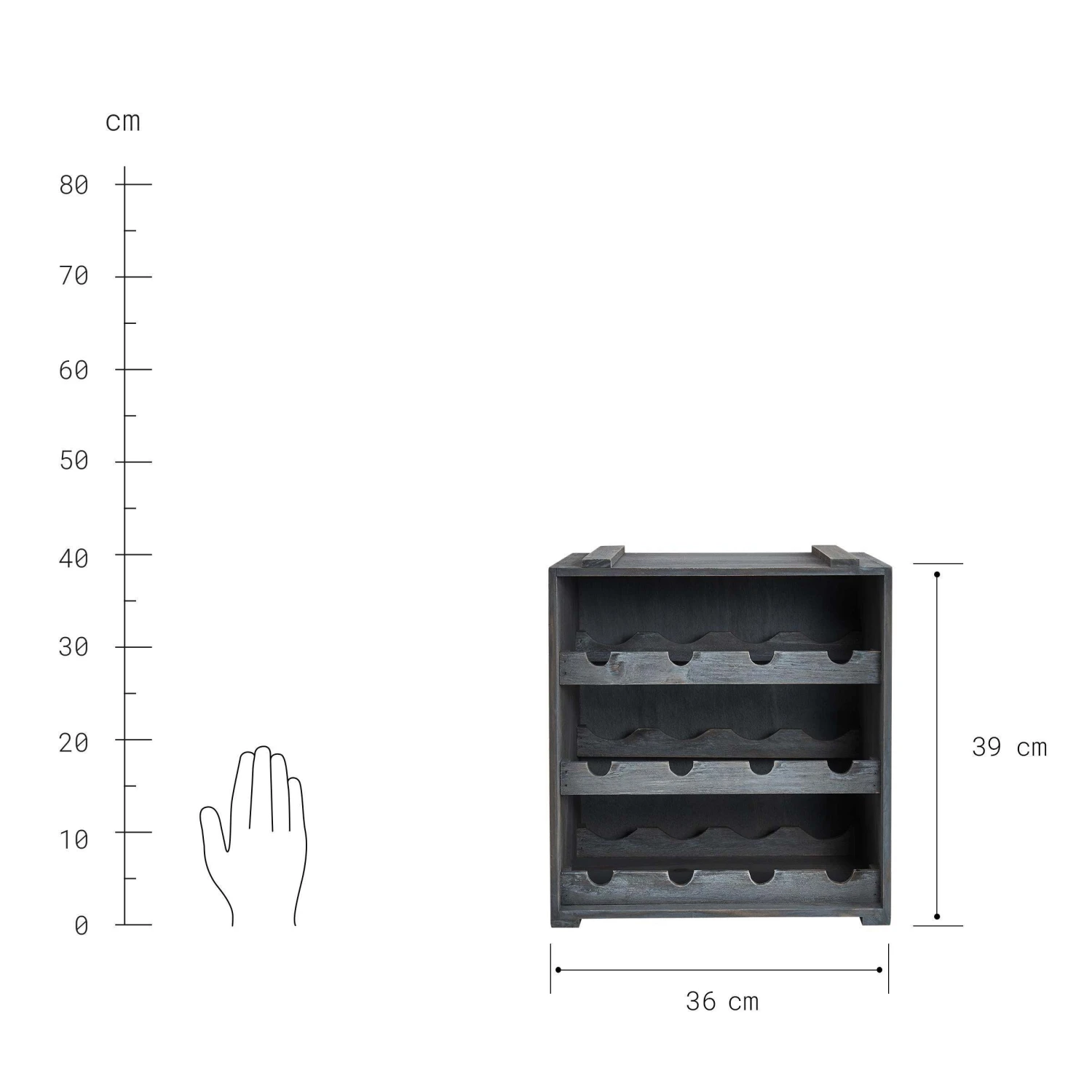 Weinregal VINOTHEK In Taupe 4 Weinregal VINOTHEK In Taupe – Bild 4